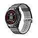 Price comparison product image SongNi® New Nylon Watch Fine Woven Band Replacement Strap for Garmin Fenix 5 Smart Watch-Black
