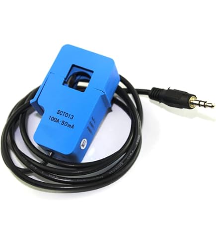 HUABAN 2er Set SCT013-015 Stromwandler 15A/1V – Nicht-invasiver Split-Core-Sensor Für Leistungsmessung