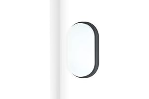 oktaplex lighting Lampa sufitowa LED do piwnicy, IP54-10 W, 800 lm, 3000K, lampa sufitowa LED, do użytku wewnątrz i na zewnątrz, owalna