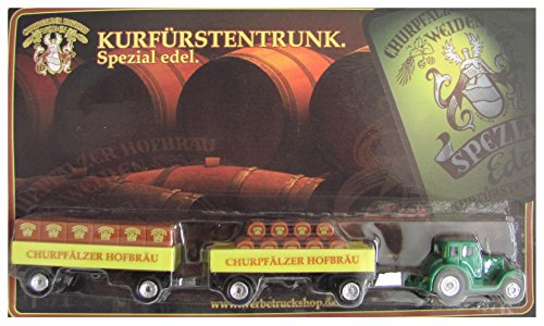 Preisvergleich Produktbild Churpfälzer Hofbräu Nr.01 - Kurfürstentrunk - Lanz Bulldock mit 2 Hängern