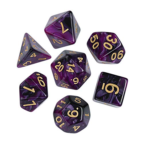 Preisvergleich Produktbild Würfel Spielzeug Spiele Spiele Zubehör Würfel Zubehör Polyhedrische Rollenspiel Polyhedral D4-D20 Würfel mit mehreren Seiten