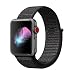 Produktbild Tervoka Für Apple Watch Armband 38mm(40mm Series 4), Gewobenes Nylon Sport Schlaufe Handgelenk Uhrband Ersatz Armreif Uhrenarmband für iWatch Apple Watch 38mm 40mm Series 4/3/2/1, Sport, Edition, Schwarz