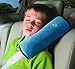 Produktbild Lychee Schlafkissen Nackenstütze für Kinder Auto Baby Kind Sicherheitsgurt Autositz Kopfkissen Gürtel Pillow Schulterschutz (Blau)