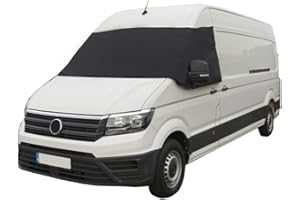 UK CUSTOM COVERS CUSTOM DESIGNS FOR ULTIMATE PROTECTION UK Custom Covers SW516BLACKAD3 Frontscheibenabdeckung, Schwarz