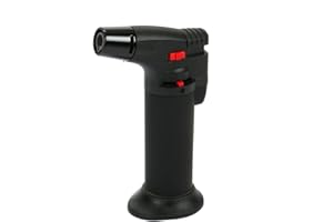 BUBBLE STORE Creme Brulee Brenner, Flambierbrenner, Flambiergerät inkl. Butan Gas zum Karamellisieren und Flambieren