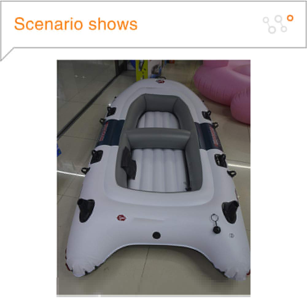 LIPAI-Kajak-Schlauchboot-Dickes-Abriebfestes-Fischerboot-Schnelles-Reise-Kanu-4-Personen
