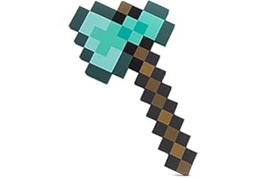 ThinkGeek Minecraft Diamond Axe - Chop Your Way to Minecraft Success