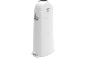 DIAPER CHAMP Vital Innovations ‎4031L Duży Kosz na Pieluchy, Srebrny, 1 Sztuka