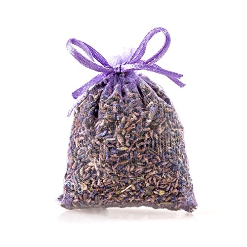 PAJOMA 30870 10er Pack Duftsäckchen Lavendel, Organzabeutel, Höhe 9cm - 2