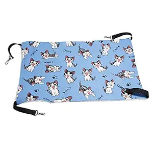 VMS INDIABreathable Double-Sided Soft Pet Bed Hanging Cat Hammock Bed with Strap S