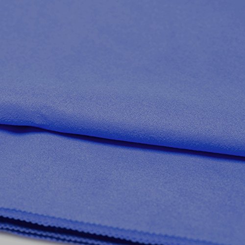 diMio Mikrofaser Reisehandtuch schnelltrocknend – Handtuch mit Tasche (80x180cm, Blau) - 4