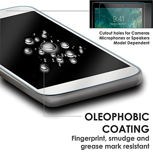 Forefront Cases® [HD KLARHEIT] Gehärtetes Glas Bildschirm Schutz Protektor Folie für Apple iPad 9.7″ A1822 2017 Modell [ULTRA DÜNN nur 0.3mm] - 7