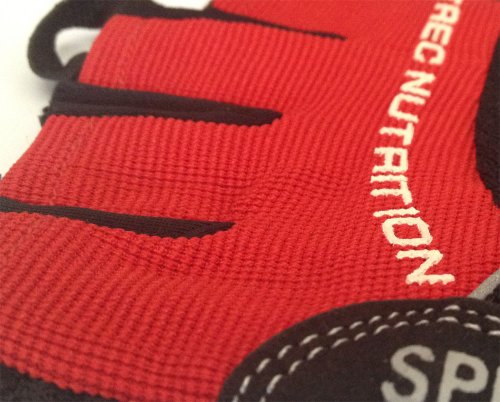 Mammoth XT Fingerlose Gel Gepolsterte / Stoßdämpf Technologie Handschuhe – Gewichtheben / Radfahren / Rudern / Training Fäustlinge - 4