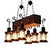 Produktbild WanDun Vintage Industrial Wind Restaurant American Country Kreative Persönlichkeit Aus Massivem Holz Dekorative Kronleuchter