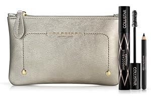 Collistar Cofanetto Regalo Make-Up Occhi Donna, Impeccabile Mascara Ultra Nero 14 ml, Matita Occhi Nera Waterproof Lunga Tenuta 0.8g, Volume, Definizione e Sguardo Intenso