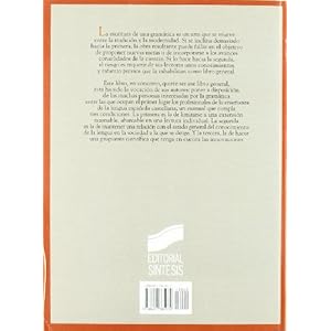 Gramática española (Letras universitarias)