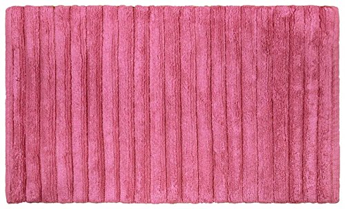 Burma, Badteppich, Badematte, 100% Baumwolle, Badvorleger, Badezimmermatte, Rosa - 2