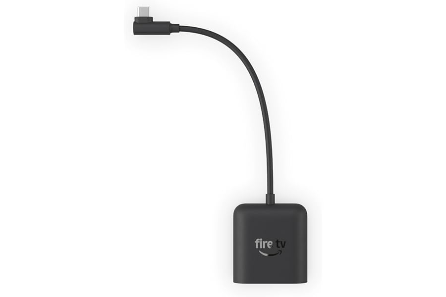 Rechtwinkliger USB-C-Ethernet-Adapter nur für Fire TV Sticks mit USB-C
