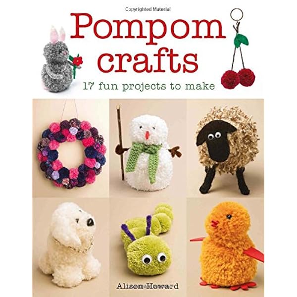 Pompom Crafts 17 Fun Projects To Make Amazon Co Uk Alison Howard Books