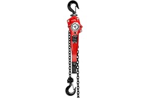 Steinberg Systems SBS-FZ 750/2M Ratschenzug 750kg Kettenzug Hebezug mit max. Hubhöhe 2 m Hebelzug Flaschenzug