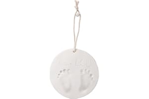 Tiny Love Pure Print, Kit Décoration Argile, Kit Empreinte Main Pied Bebe, Testé Dermatologiquement, Tout-en-Un, Souvenirs Créatifs, Tiny Creations