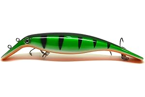AYVANBER 18 Cm Large Plastic Fishing Lures for Bass, Swimbait Fishing Lures Bait Baits Life-Like Lure Minnow Bass Pike Musky New