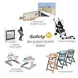 Safety 1st Quick Close Plus Treppenschutzgitter, extra sicheres Metall, Türschutzgitter zum Klemmen, weiß, bis 136 cm verlängerbar - 9