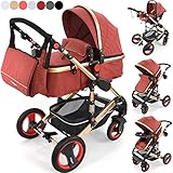 kinderwagen komplettset ebay Lieferumfang: 3 in 1 Kinderwagen Aluminium Gestell 2 in1 Babywanne / Sportsitz Babywannen Matratze Babywanne Tragegriff ( abnehmbar, Knopfdruck ) Babywanne Abdeckung ( abnehmbar, Reißverschluss) Babywanne Sonnenverdeck ( 4fach Verstellbar, abnehmbar, Reißverschluss) Baybyschale Babyschale Adapter Wickeltasche Regenschutzfolie Ablagetisch / Getränkehalter ( groß ) 2 Vorderreifen 2 Hinterreifen Mosquito Netz Handschlaufe Einkaufskorb Getränkehalter (klein )