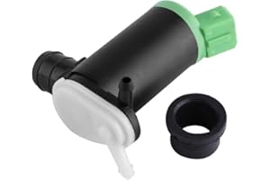 Outbit Moteur d'essuie-glace de voiture - 1 PC de liquide d'essuie-glace de voiture - Pompe de moteur de lave-glace Moteur d'essuie-glace de pare-brise pour 106 206 306 406 806