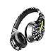 Produktbild Bluetooth Headphones, Bluetooth Headset, DRUNkQUEEn Noise Cancelling Super Extra Bass Stereo Wireless Over Ear Headphone Earphone with Mic 3D Sound for iPhone Samsung HTC Sony LG Tablet