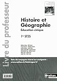 Image de Histoire Géographie - Education civique - 1re ST2S - livre du professeur