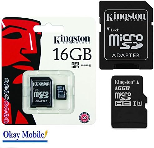Original Kingston microSD Memory Card 16 GB for Alcatel One Touch Pop 4 – 16 GB