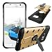 Produktbild Samsung Galaxy S7 hülle case cover silicone TPU+PC Doppelschutz Stoßdämpfung Fall case cover Drehen Sie die hintere Halterung Case Hülle für Samsung Galaxy S7 SM-G930 (Gold)