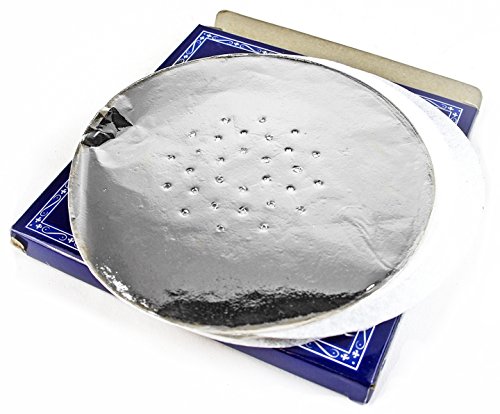Aluminium Alu Folie Alufolie für Shisha - 100 Stück pro Packung für Wasserpfeife gelocht und vorgeschnitten