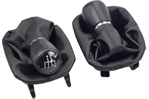 Kakulkomen 5 Velocidades De Cambio De Marchas del Palanca De Cambios En La Funda para Seat Leon MK1 para TOLEDO MK2 1998-2005 (5 velocidades)