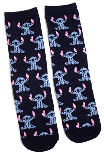 Sock ShackLadies Disney Multiple Blue Stitch Socks UK 4-8 Eur 37-42 USA 6-10