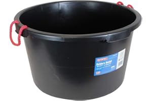 Faithfull outils Fai40lbucket 40 litre Seau Builders – Clair, transparent, FAI40LBUCKET