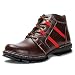 BACCA BUCCI MEN BROWN ARTIFICIAL LEATHER BOOTS RS.549.00