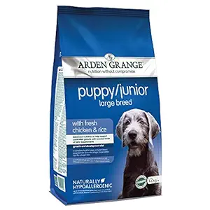 Arden Grange Elizabeth Junior Puppy Large Breed Chicken and Rice Dog Food (12 kg)