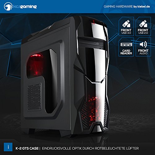 KCS [184135] Multimedia-PC AMD 880K 4×4.0GHz, 8GB DDR3, 1TB, nVidia GTX 1050 2GB DDR5, DVD-RW, Sound, LAN, Windows 10, Computer - 5