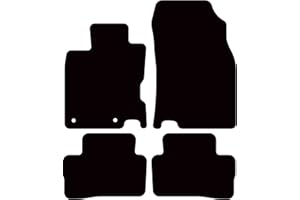 Kovvar Alfombrillas adecuadas para Renault Kadjar 2015-2022 Versión: Sin Sistema de Sonido Bose | Calidad: Basic