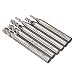 Produktbild OUTERDO 6pcs 4 Flöte Fräser HSS Fräser Gravurwerkzeuge 2-6mm