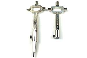 GENERIC TPM Go Lock Cylinder Gauge Cam,Construction Master Key Measuring Tools, Building Keys,Locksmith Pick Key (2pcs Set)