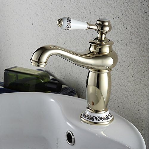 Znzbzt Antique Bathroom Sink Vessel Faucet Basin Mixer Tap Hot and cold full copper antique faucet off Kai-type basin mixer single on-the-water faucet