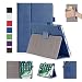 Produktbild ISIN Tablet Fall Serie Apple iPad 2017 9.7 Zoll Tablet Premium PU-Leder Schutzhülle Taschen mit Handschlaufe, Stylus Halter und Kartenschlitz (Blau)