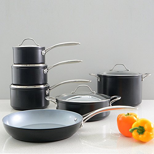 ProCook Ceramic Induction Cookware Set 6 Piece Chef