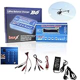 LCD-Display können Sie den Ladezustand des Akkus klar anhand der Farben erkennen. Und hält Sie immer auf dem Laufenden über Spannung, Strom und Ladezeit der Batterie.