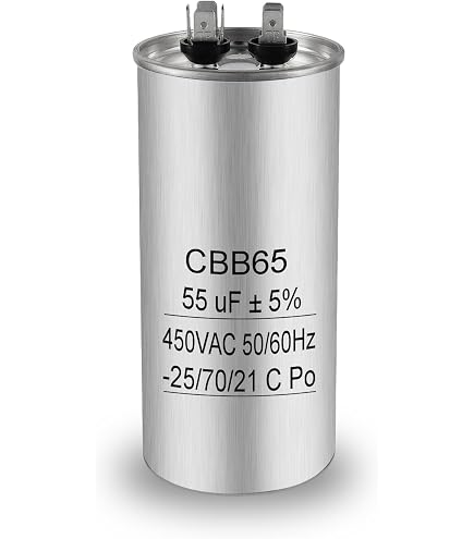 Condensateur 20µF 250V 36x92mm - Fil 15cm, Pour Lampes, Ballasts, Applications électriques