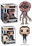 From Stranger Things, Demogorgon and Eleven Elevated, as stylized POP vinyls from Funko!