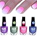 Thermal Effect Nail Varnish Colour Changing Nail Polish x4 Colours